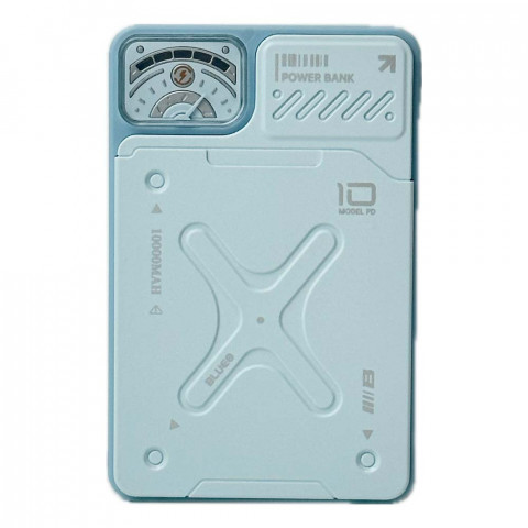 Повербанк для iPhone Blueo Ape Legend Wireless Power Bank 10000 mAh Sky Blue