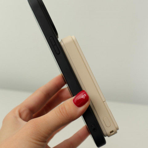 Повербанк для iPhone Blueo Ape Legend Wireless Power Bank 10000 mAh Antique white