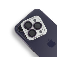Защитное стекло на камеру iPhone 14 Pro и 14 Pro Max phone-jacket (Deep purple)