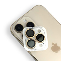 Защитное стекло на камеру iPhone 14 Pro и 14 Pro Max phone-jacket (Gold)