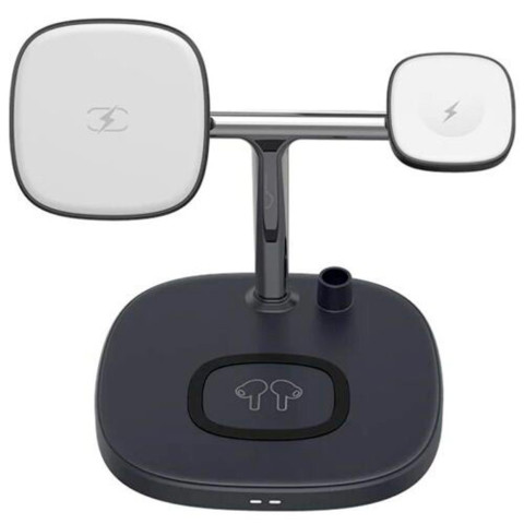 Беспроводная зарядка Choetech 4 in 1 15W Black Беспроводная зарядка Choetech 4 in 1 15W Black