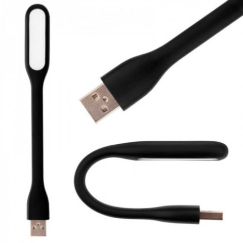USB LED фонарик (Black)