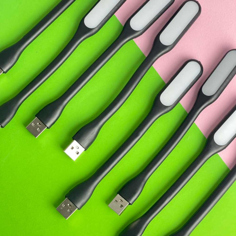 USB LED фонарик (Black)