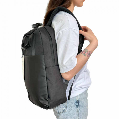Рюкзак-сумка для MacBook 15.4"- 16" WIWU Minimalist Backpack Black